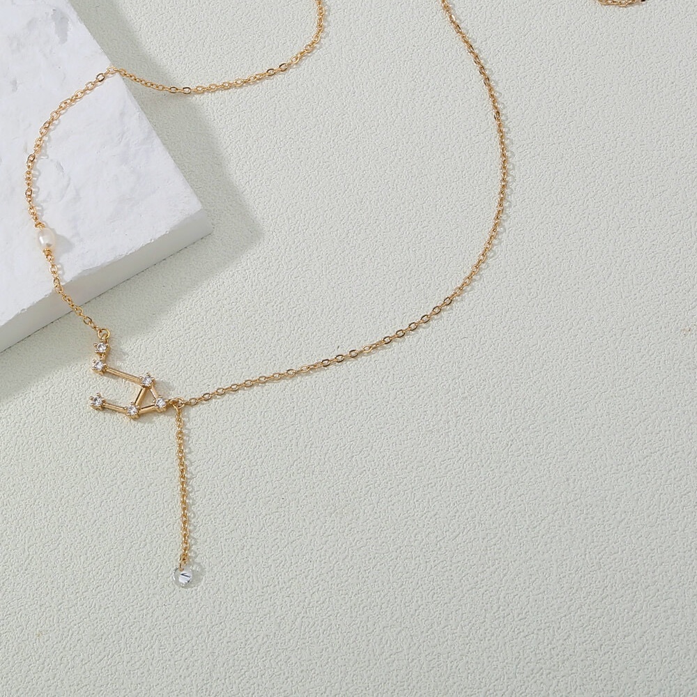 This Is It Rhinestone Constellation Necklace